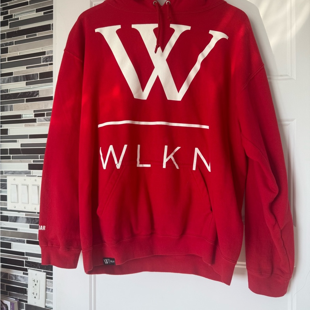 WLKN Red Logo Hoodie